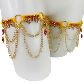 Glitter Bomb Leg Garters