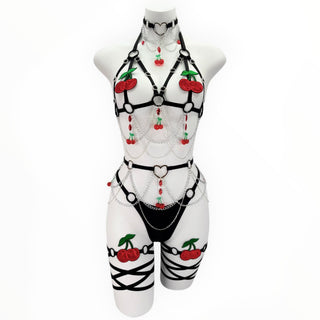 Cherry Harness Bra