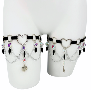 Web of Love Leg Garters