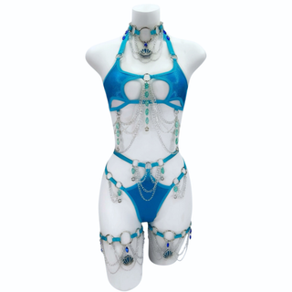 Blue Lagoon Cut Out Bottoms