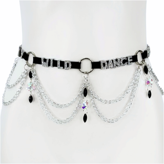 Rhinestone Word Waistband