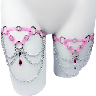 Disco Leg Garters