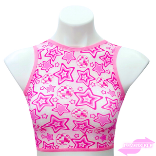 Pink Disco Crop Top