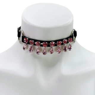 Glitter Pink Choker
