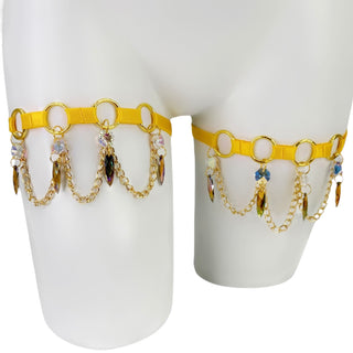 Sparkle Sunshine Leg Garters