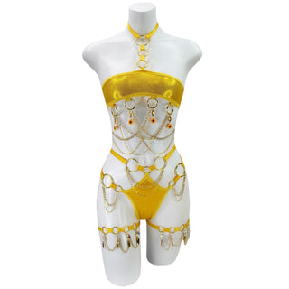 Sunflower Mini Bandeau Top