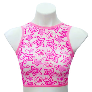 Pink Disco Crop Top