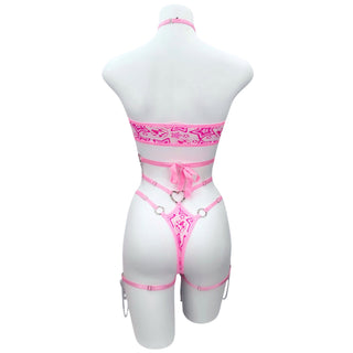 Pink Disco Cut Out Bottoms