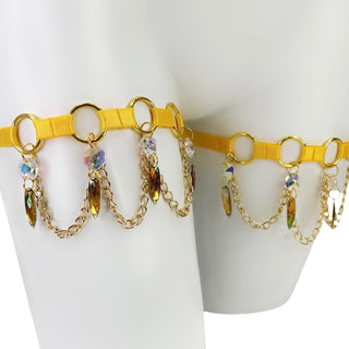 Sparkle Sunshine Leg Garters