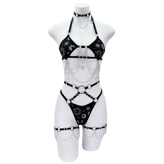 Black Celestial Diamond Top