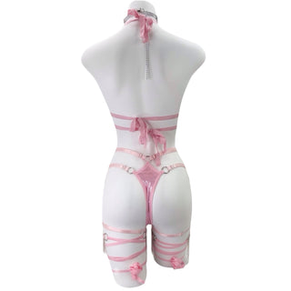Baby Pink Cut Out Bottoms