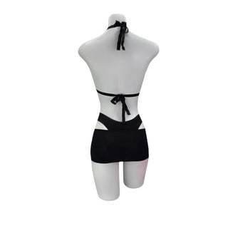 Black Micro Tube Skirt