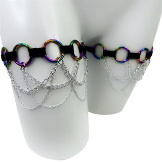 Cosmic Trip Leg Garters