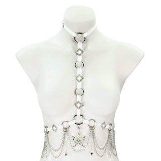 Crystal Wings Harness Bra