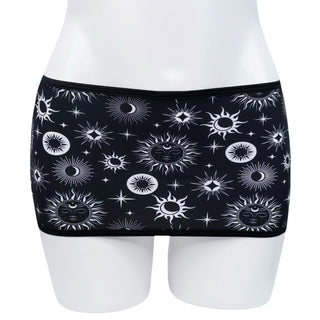 Black Celestial Micro Tube Skirt