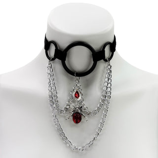 Crimson Web Choker