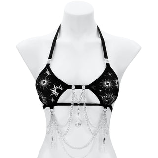 Black Celestial Diamond Top