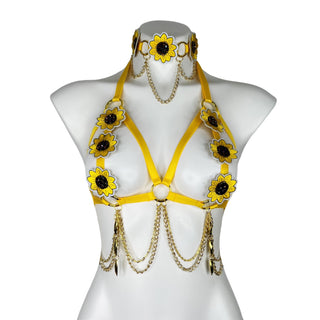 Sunflower Harness Bra