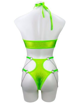 UV Green Cut Out Bottoms