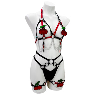 Cherry Charm Harness Bra