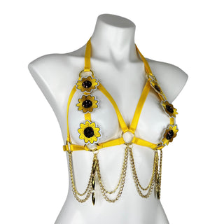 Sunflower Harness Bra