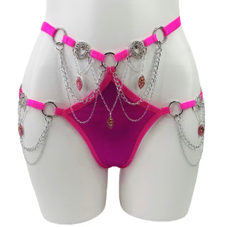 Malibu Pink Cut Out Bottoms