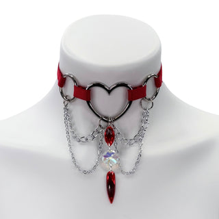 Red Heart Choker