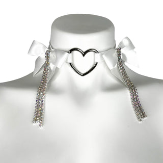 Bow Heart Choker