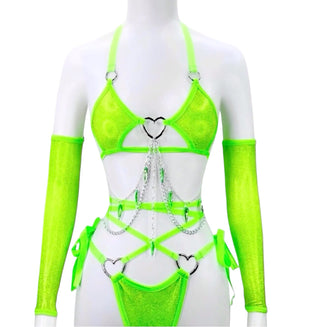 UV Green Diamond Top