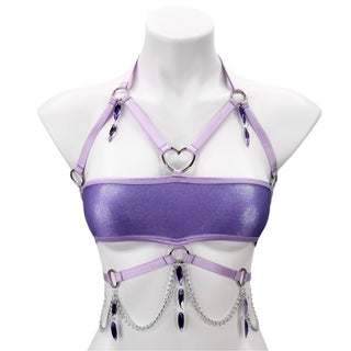 Lavender Mini Bandeau Top