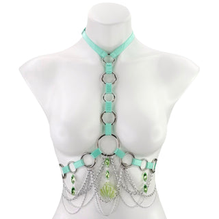 Siren Mint Harness Bra