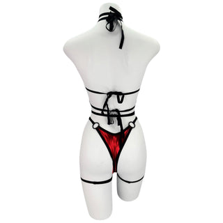 Crimson Kiss Bow Top