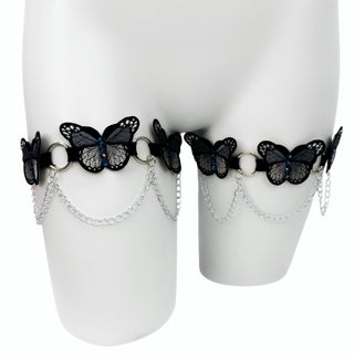 Butterfly Chain Leg Garters