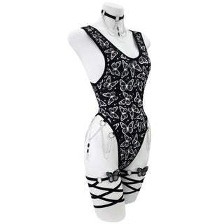 Noir Butterfly Bodysuit