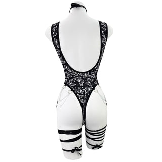 Noir Butterfly Bodysuit