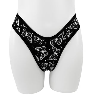 Noir Butterfly Cheeky Bottoms