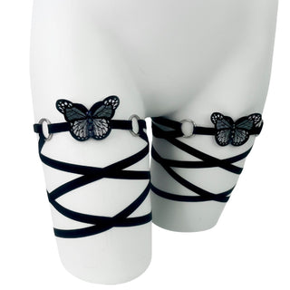 Flutter Wrap Leg Garters