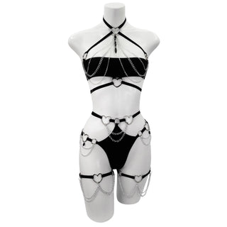 Black Kiss Cut Out Bottoms