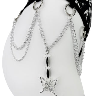 Noir Butterfly Bodysuit