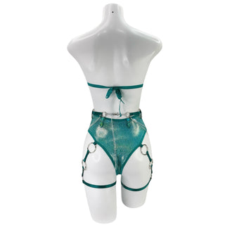 Teal Temptation Micro Top