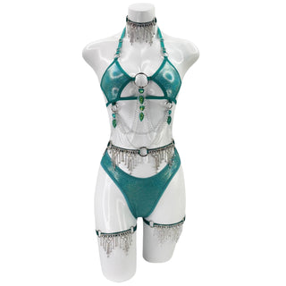Teal Temptation Diamond Top