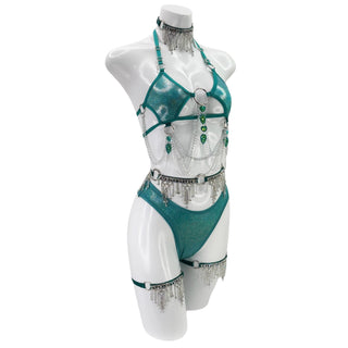 Teal Temptation Diamond Top