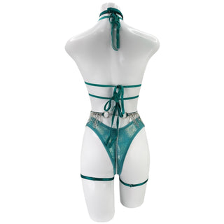 Teal Temptation Diamond Top