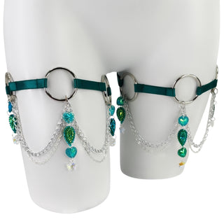Temptation Chain Leg Garters
