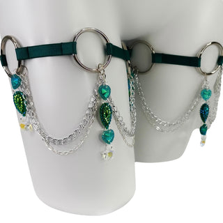 Temptation Chain Leg Garters