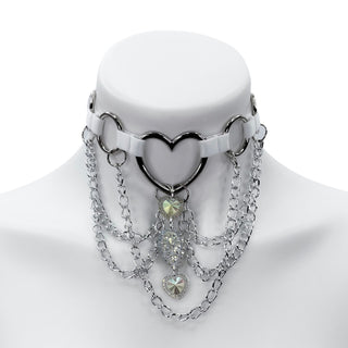 Ice Angel Heart Choker