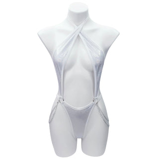 Ice Angel Cutout Bodysuit