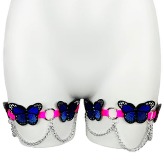 Butterfly Chain Leg Garters