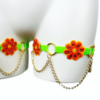 Daisy Leg Garters