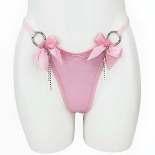 Baby Pink Bow Bottoms